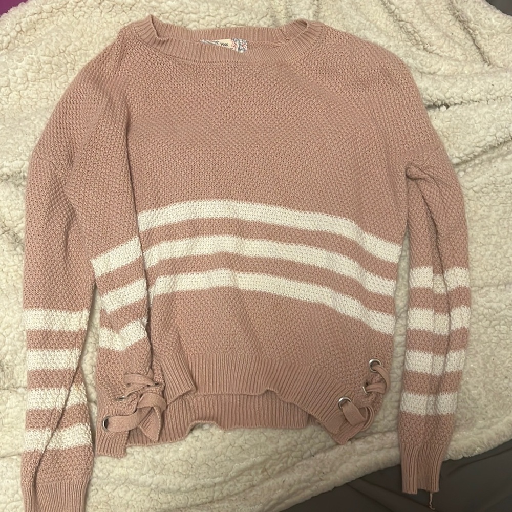 Cropped sweater!